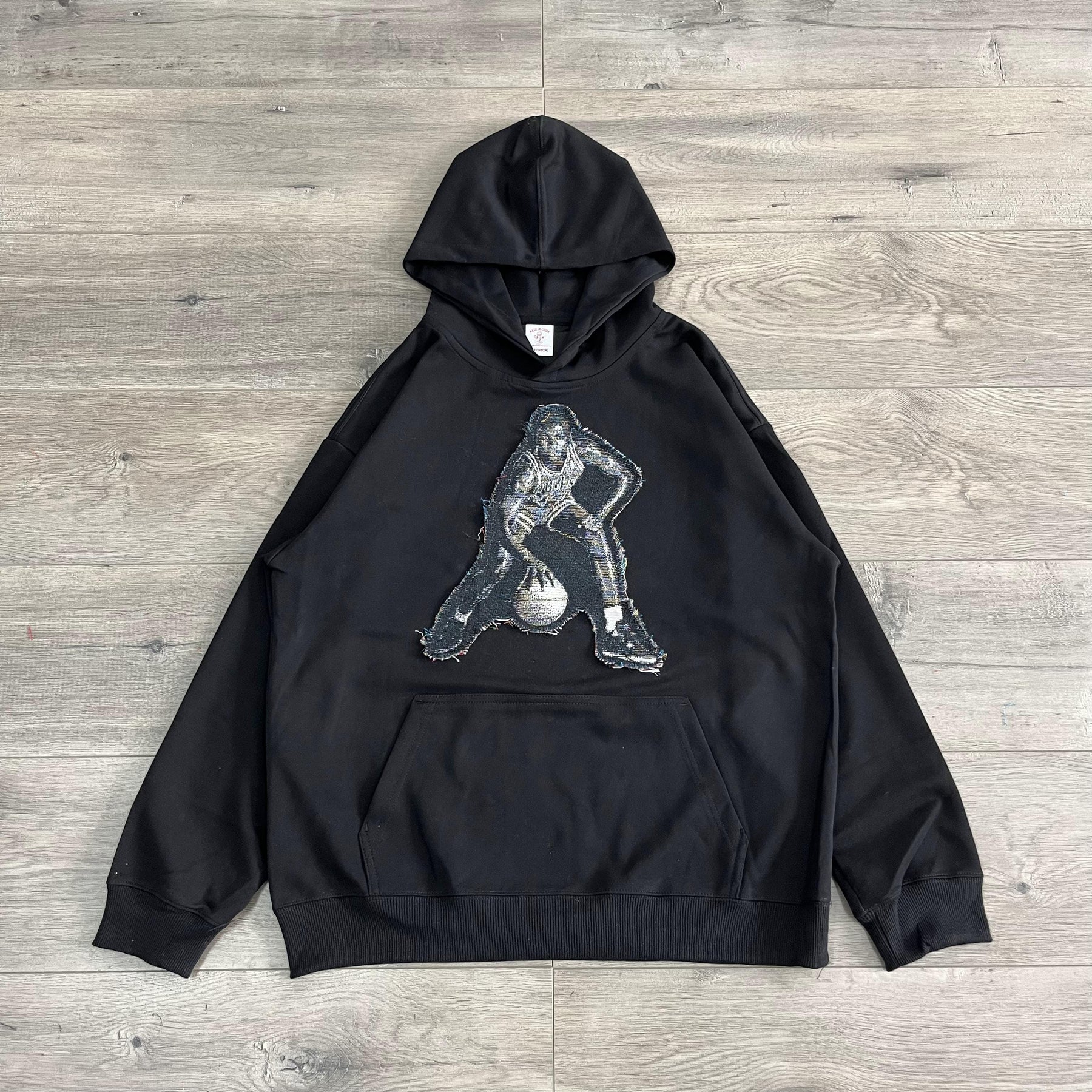 MJ TAPESTRY PATCH HOODIE-9038 - RDMCLOTHINGART