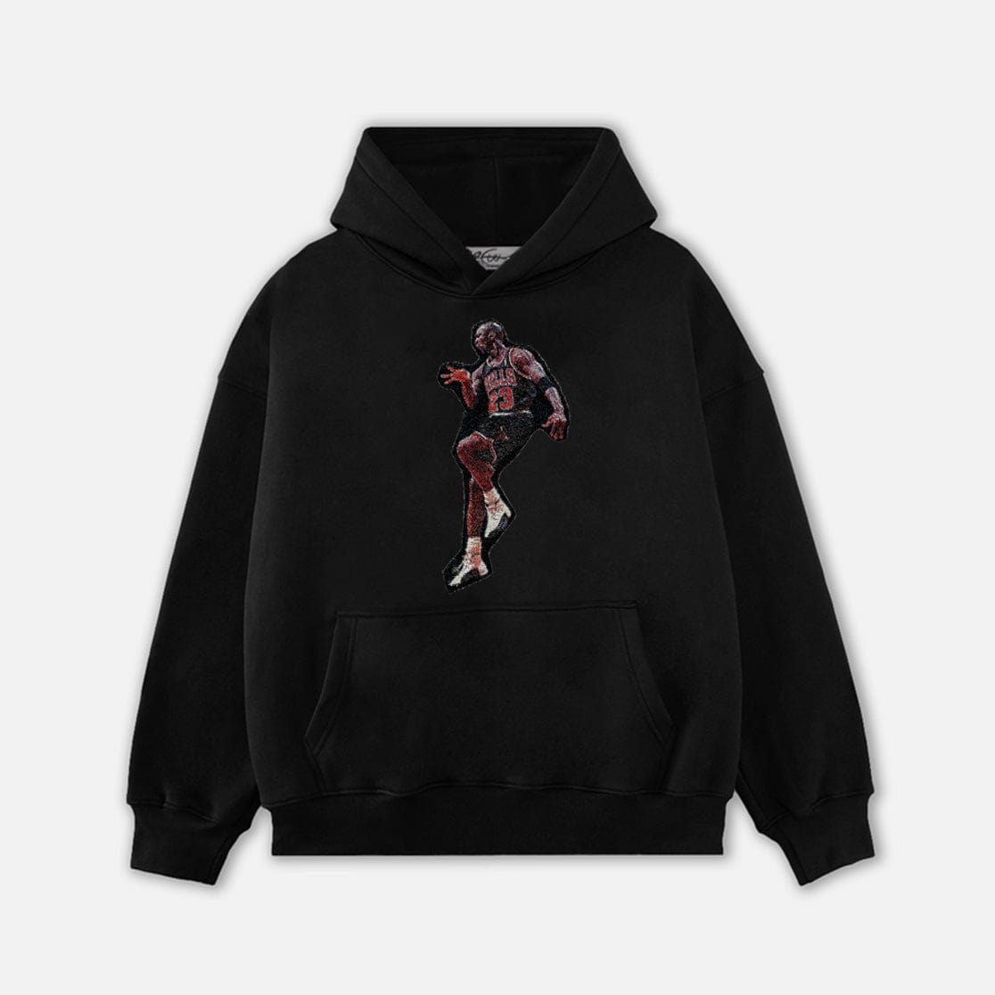 MJ TAPESTRY PATCH HOODIE-9041 - RDMCLOTHINGART