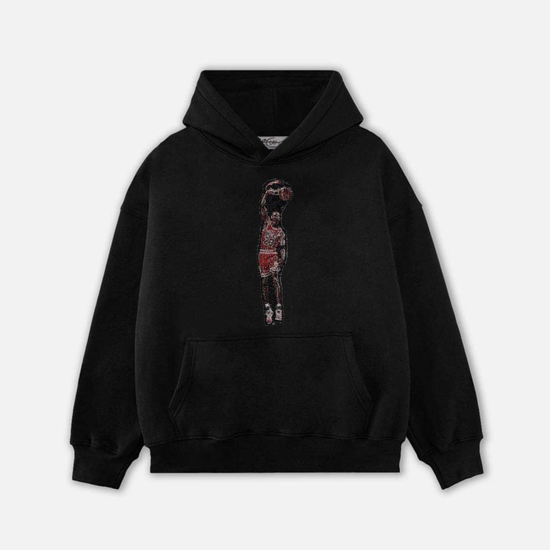 MJ TAPESTRY PATCH HOODIE-9043 - RDMCLOTHINGART
