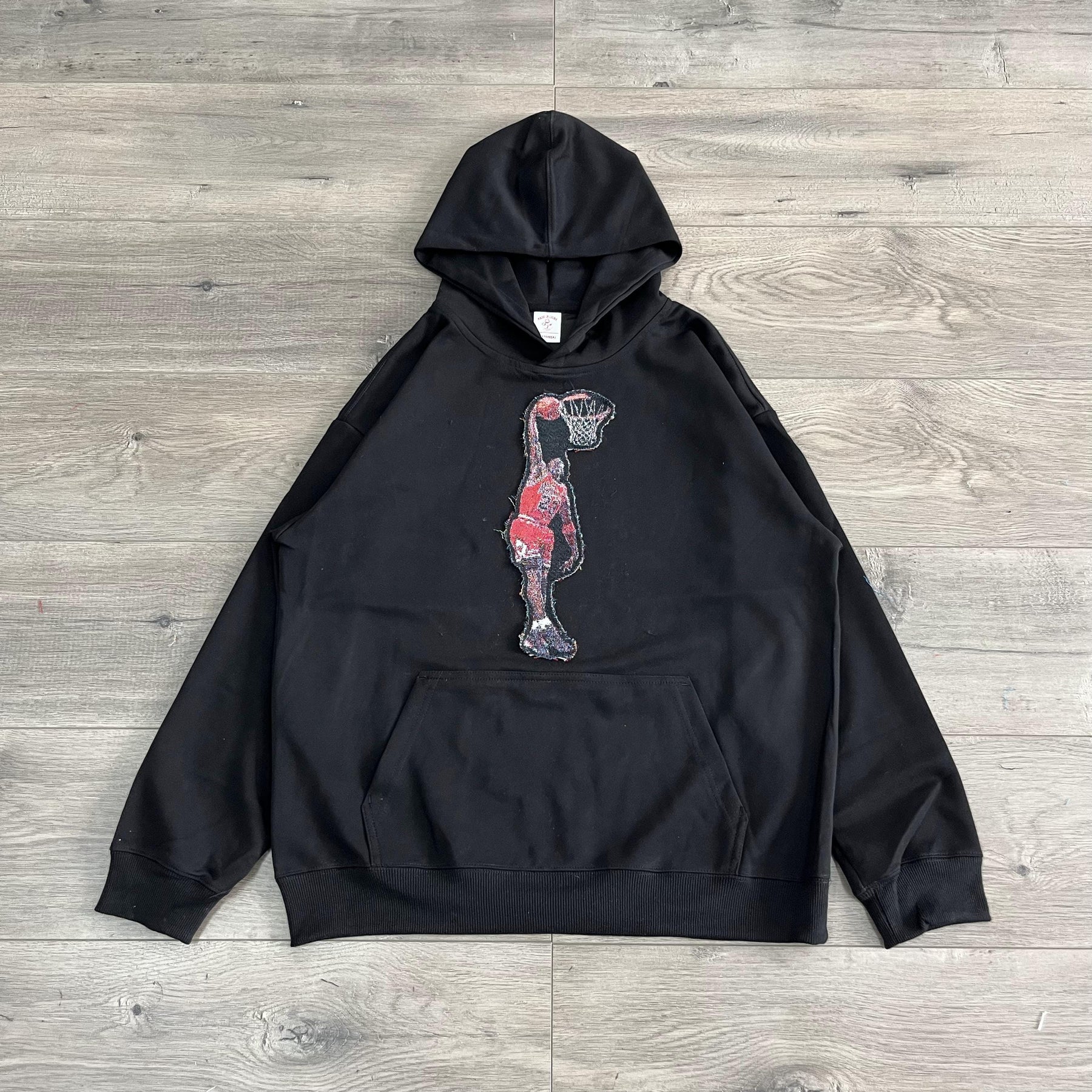 MJ TAPESTRY PATCH HOODIE-9043 - RDMCLOTHINGART