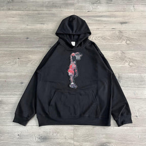 MJ TAPESTRY PATCH HOODIE-9043 - RDMCLOTHINGART
