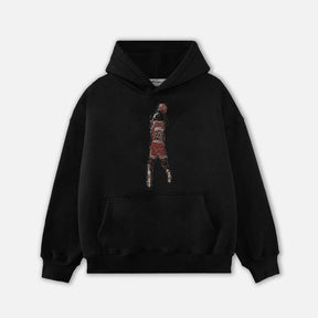 MJ TAPESTRY PATCH HOODIE-9044 - RDMCLOTHINGART
