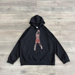 MJ TAPESTRY PATCH HOODIE-9044 - RDMCLOTHINGART