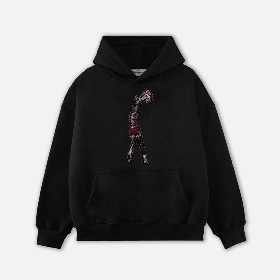 MJ TAPESTRY PATCH HOODIE-9045 - RDMCLOTHINGART