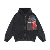 RDMCLOTHINGART tapestry hoodie MJ TAPESTRY PATCH HOODIE-9251