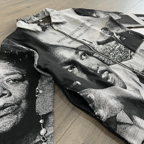 RDMCLOTHINGART tapestry hoodie MLK V3 TAPESTRY JACKET