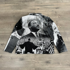 RDMCLOTHINGART tapestry hoodie MLK V3 TAPESTRY JACKET