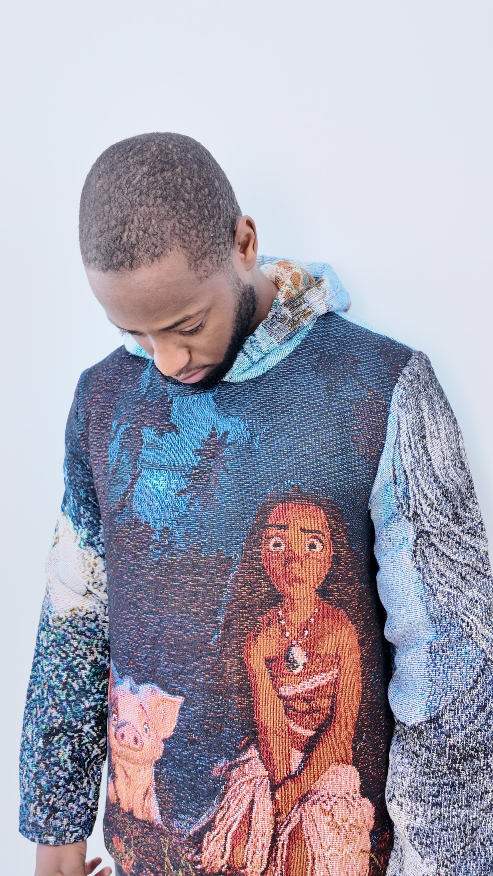 MOANA TAPESTRY HOODIE - RDMCLOTHINGART