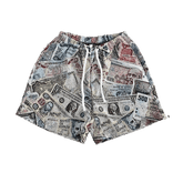 MONEY TAPESTRY SHORT - RDMCLOTHINGART