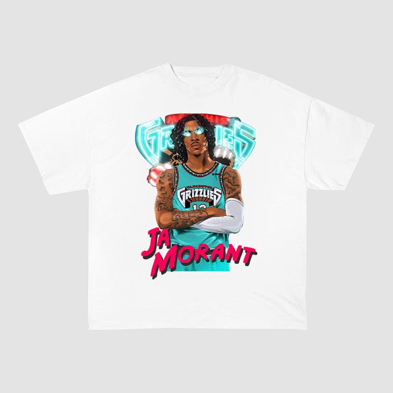 MORANT HEAVY COTTON TEES-8240 - RDMCLOTHINGART