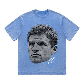 RDMCLOTHINGART tapestry hoodie MULLER HEAVY COTTON TEES-9609