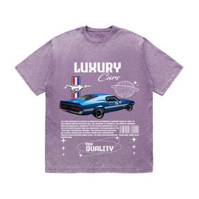 RDMCLOTHINGART tapestry hoodie MUSTANG HEAVY WEIGHT COTTON TEE-9108