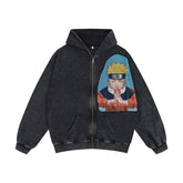 RDMCLOTHINGART tapestry hoodie NARUTO TAPESTRY PATCH HOODIE-9247