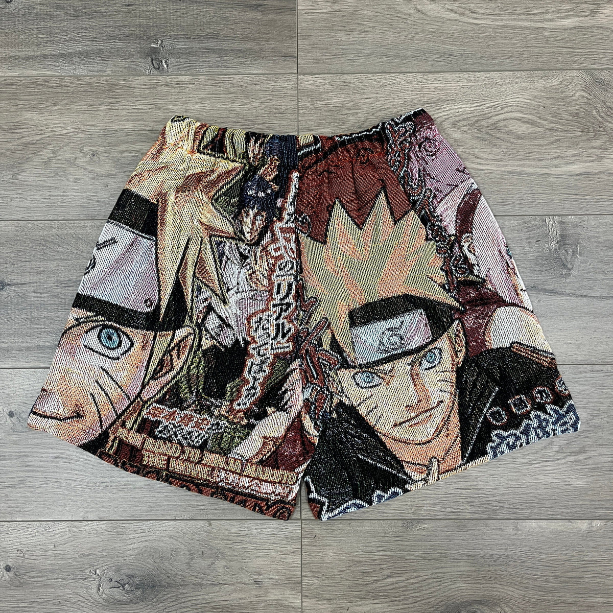 N TAPESTRY SHORTS - RDMCLOTHINGART