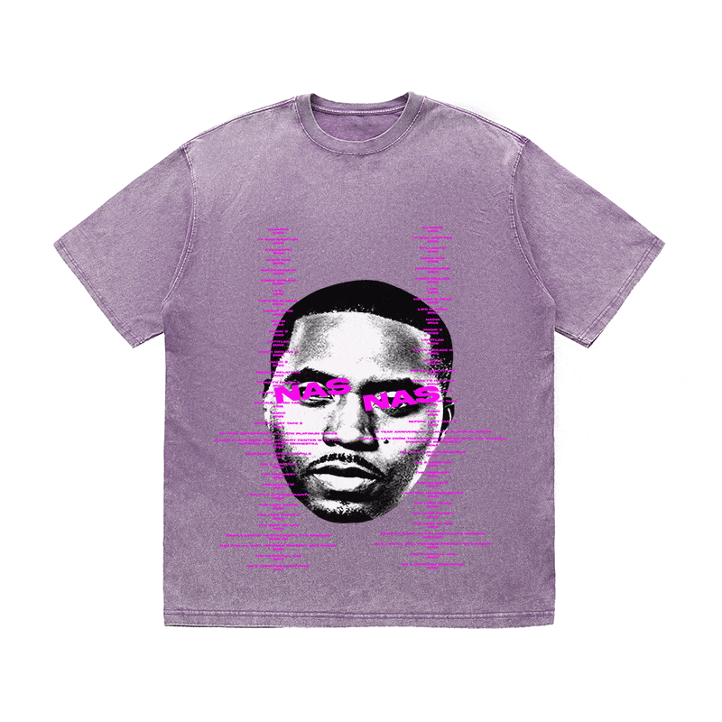 RDMCLOTHINGART tapestry hoodie NAS HEAVY WEIGHT COTTON TEE-8940