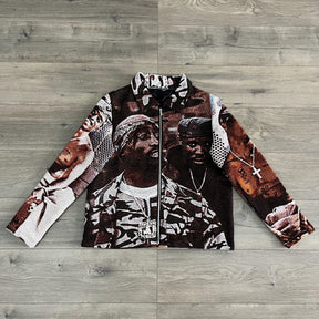 NEW 2PAC Tapestry JACKET - RDMCLOTHINGART