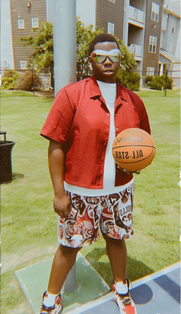 NEW MJ COLLECTION TAPESTRY SHORTS - RDMCLOTHINGART