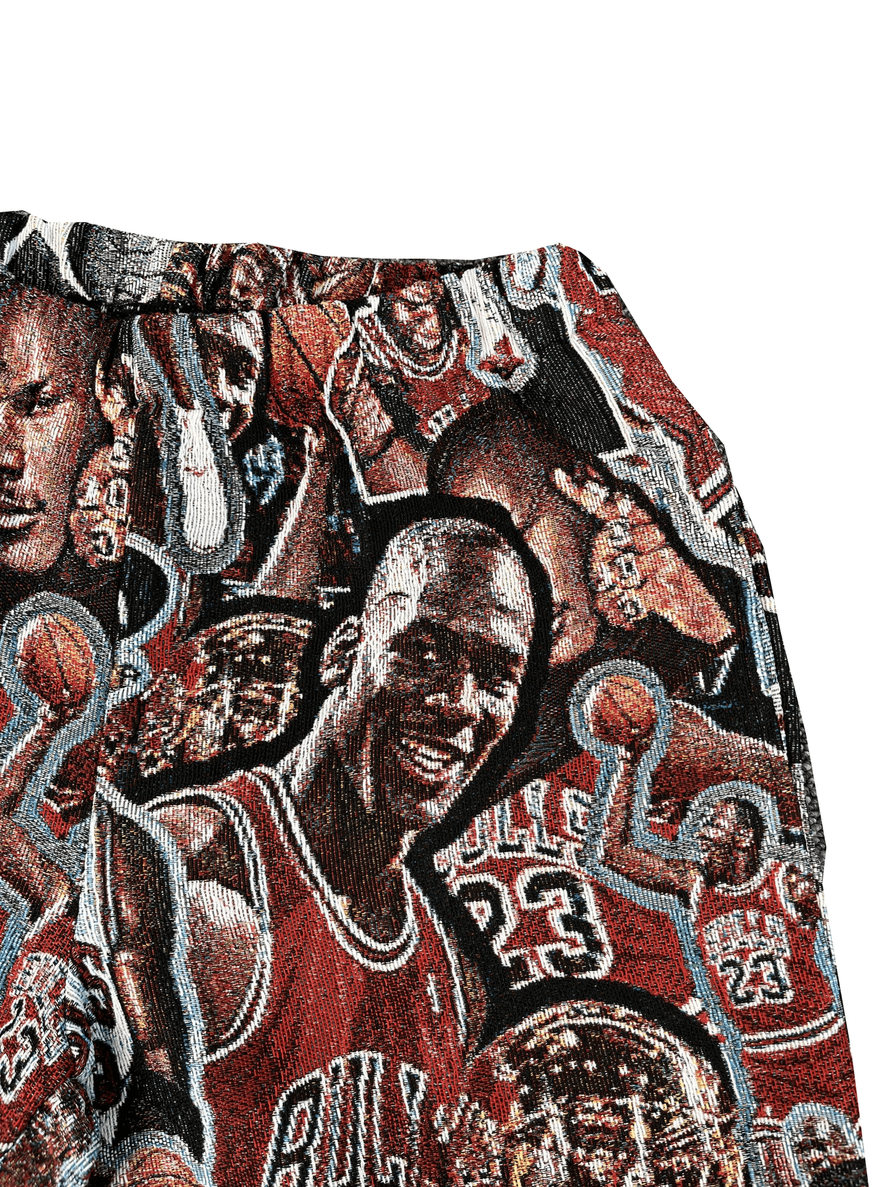 NEW MJ COLLECTION TAPESTRY SHORTS - RDMCLOTHINGART