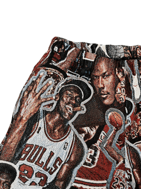 NEW MJ COLLECTION TAPESTRY SHORTS - RDMCLOTHINGART