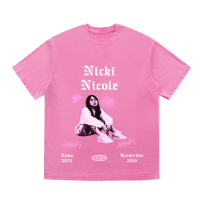 RDMCLOTHINGART tapestry hoodie NICKI NICOLE HEAVY WEIGHT COTTON TEE-8889