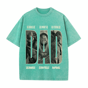 RDMCLOTHINGART tapestry hoodie NINJA TURTLES HEAVY WEIGHT COTTON TEE-8812