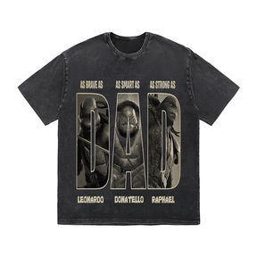 RDMCLOTHINGART tapestry hoodie NINJA TURTLES HEAVY WEIGHT COTTON TEE-8812