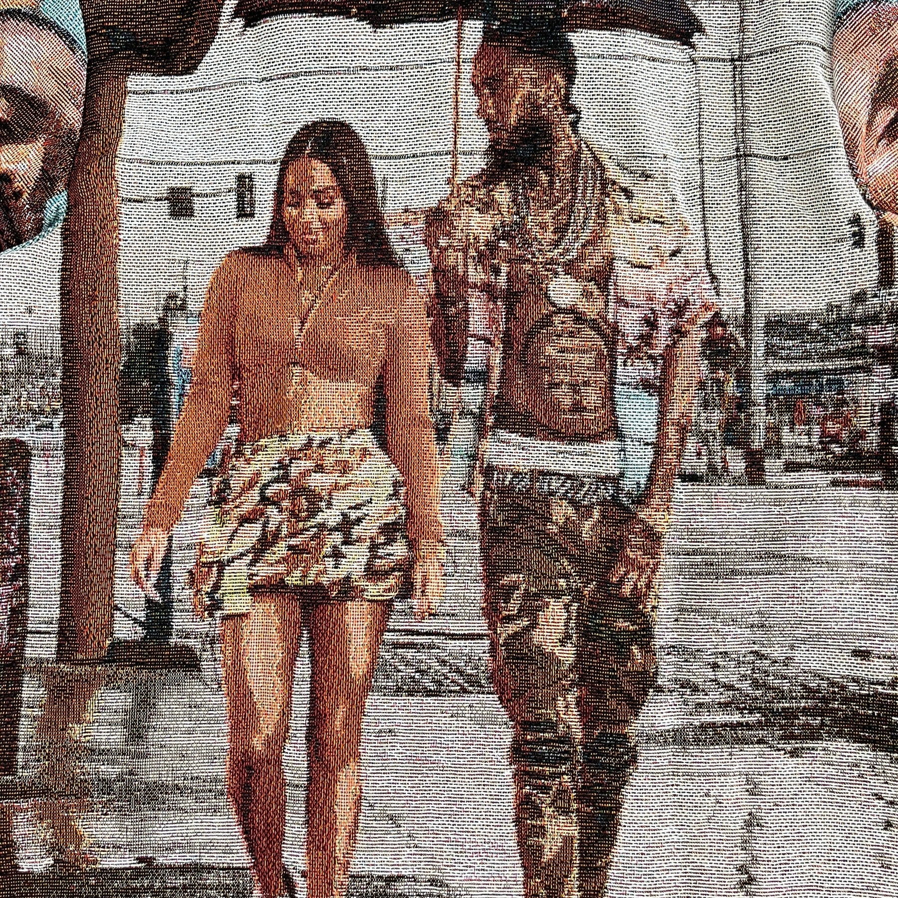 RDMCLOTHINGART tapestry hoodie NIPSEY V3 TAPESTRY JACKET