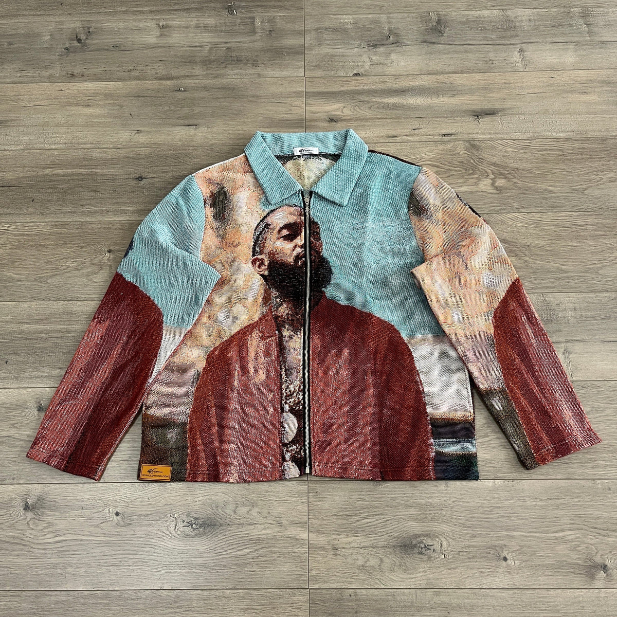 RDMCLOTHINGART tapestry hoodie NIPSEY V3 TAPESTRY JACKET