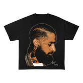 NIPSEYHUSSLE HEAVEY WEIGHT COTTON TEE-8004 - RDMCLOTHINGART
