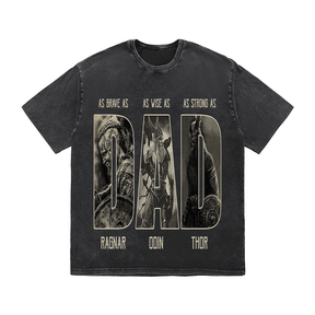 RDMCLOTHINGART tapestry hoodie NORSE MYTHOLOGY HEAVY WEIGHT COTTON TEE-8813