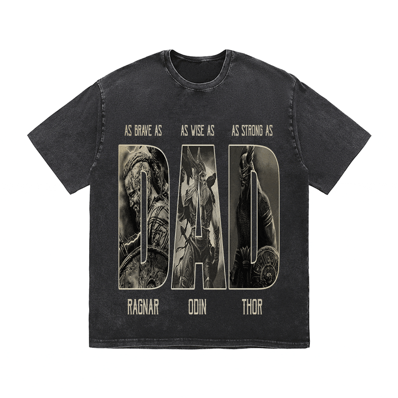 RDMCLOTHINGART tapestry hoodie NORSE MYTHOLOGY HEAVY WEIGHT COTTON TEE-8813