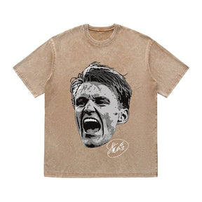 RDMCLOTHINGART tapestry hoodie ODEGAARD HEAVY COTTON TEES-9612