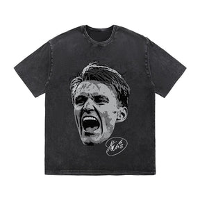 RDMCLOTHINGART tapestry hoodie ODEGAARD HEAVY COTTON TEES-9612