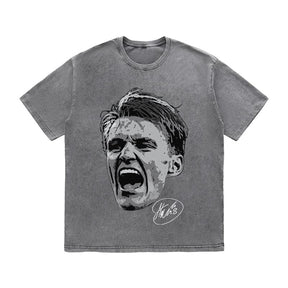 RDMCLOTHINGART tapestry hoodie ODEGAARD HEAVY COTTON TEES-9612