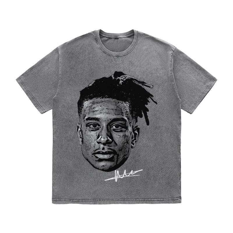 RDMCLOTHINGART tapestry hoodie OLISE HEAVY COTTON TEES-9613