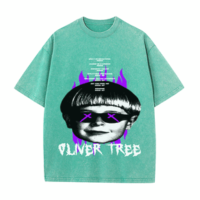RDMCLOTHINGART tapestry hoodie OLIVER TREE HEAVY WEIGHT COTTON TEE-8890
