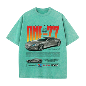 RDMCLOTHINGART tapestry hoodie ONE 77 HEAVY WEIGHT COTTON TEE-8834