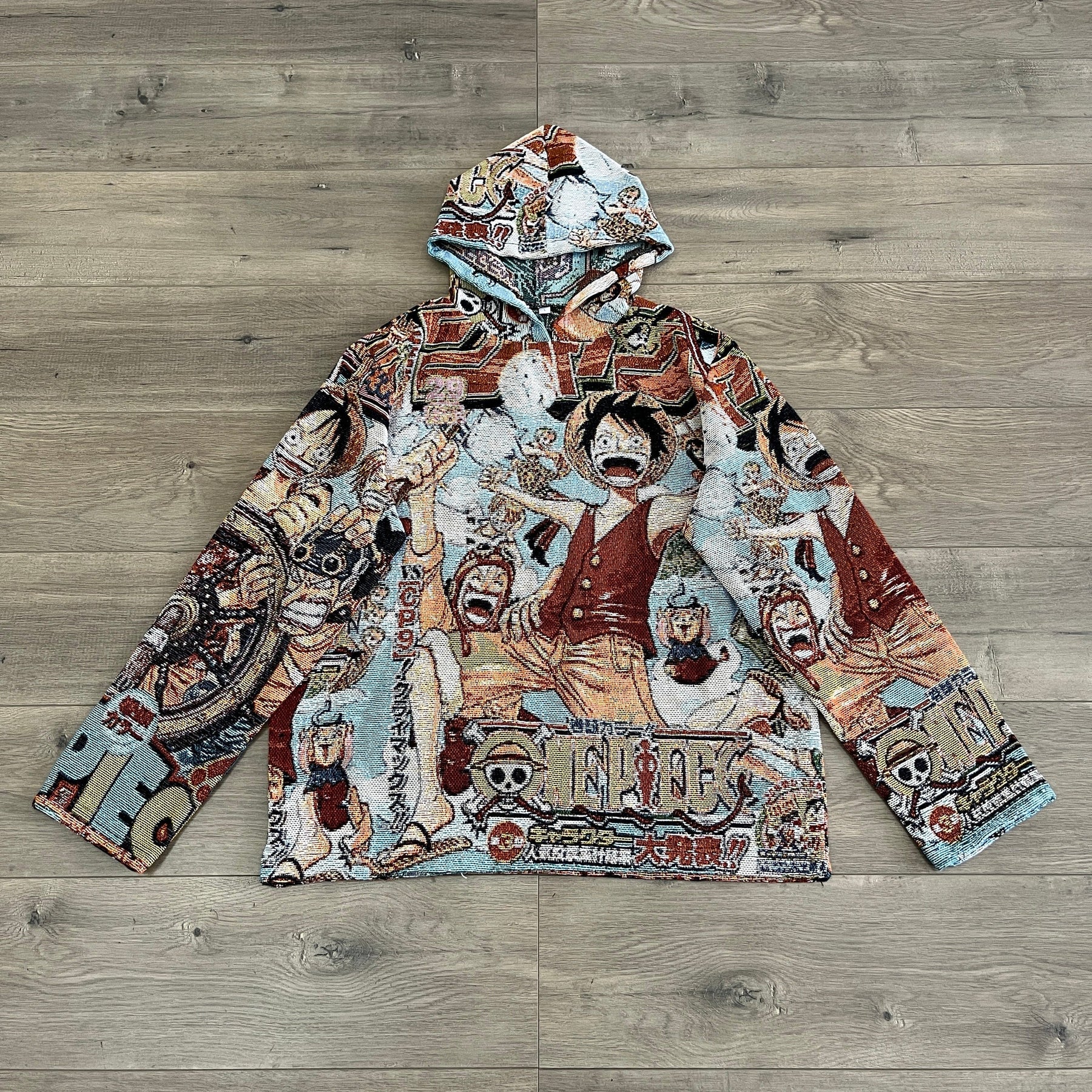 ONE PIECE V2 TAPESTRY HOODIE - RDMCLOTHINGART