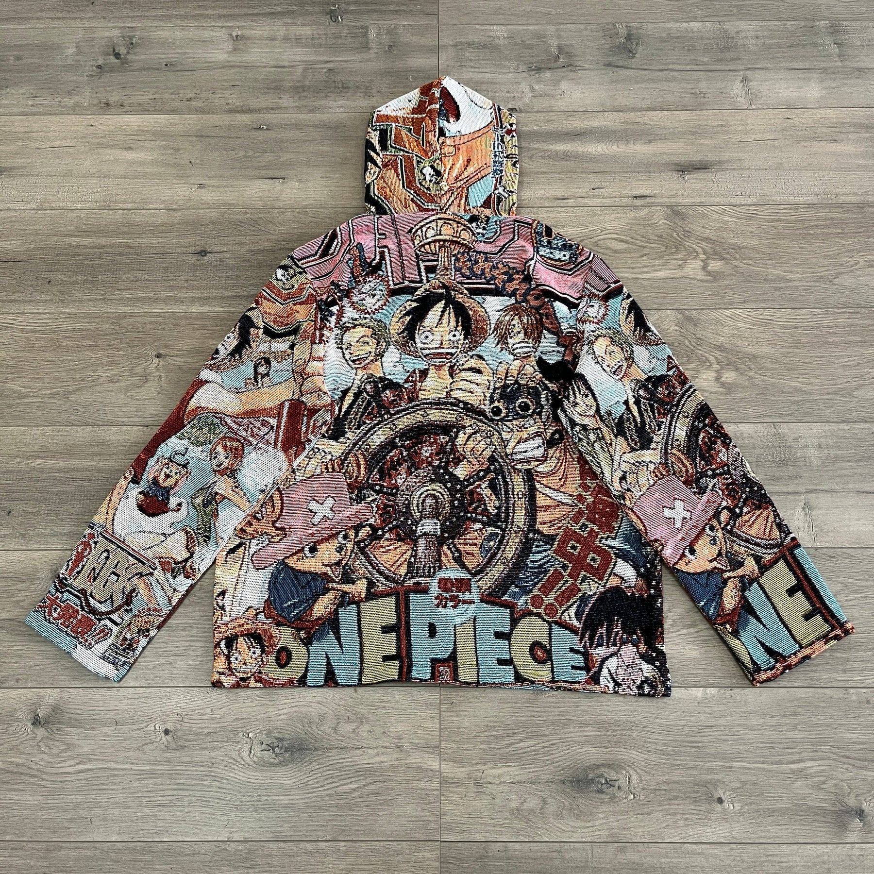 ONE PIECE V2 TAPESTRY HOODIE - RDMCLOTHINGART