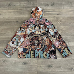 ONE PIECE V2 TAPESTRY HOODIE - RDMCLOTHINGART