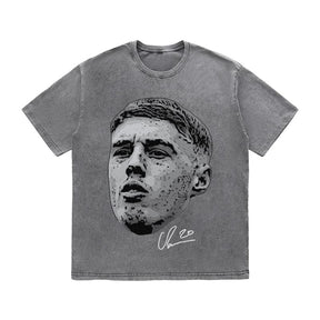 RDMCLOTHINGART tapestry hoodie PALMER HEAVY COTTON TEES-9617