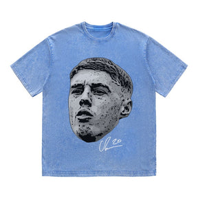 RDMCLOTHINGART tapestry hoodie PALMER HEAVY COTTON TEES-9617