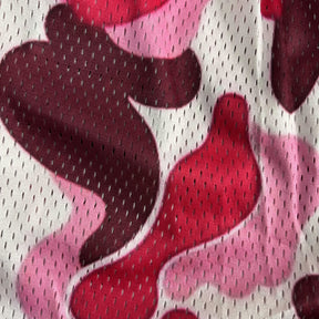 PINK CAMO MESH SHORTS-8698 - RDMCLOTHINGART