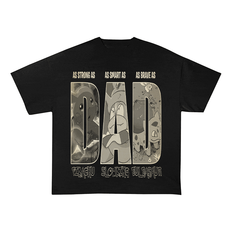 RDMCLOTHINGART tapestry hoodie POKEMON HEAVY WEIGHT COTTON TEE-8814