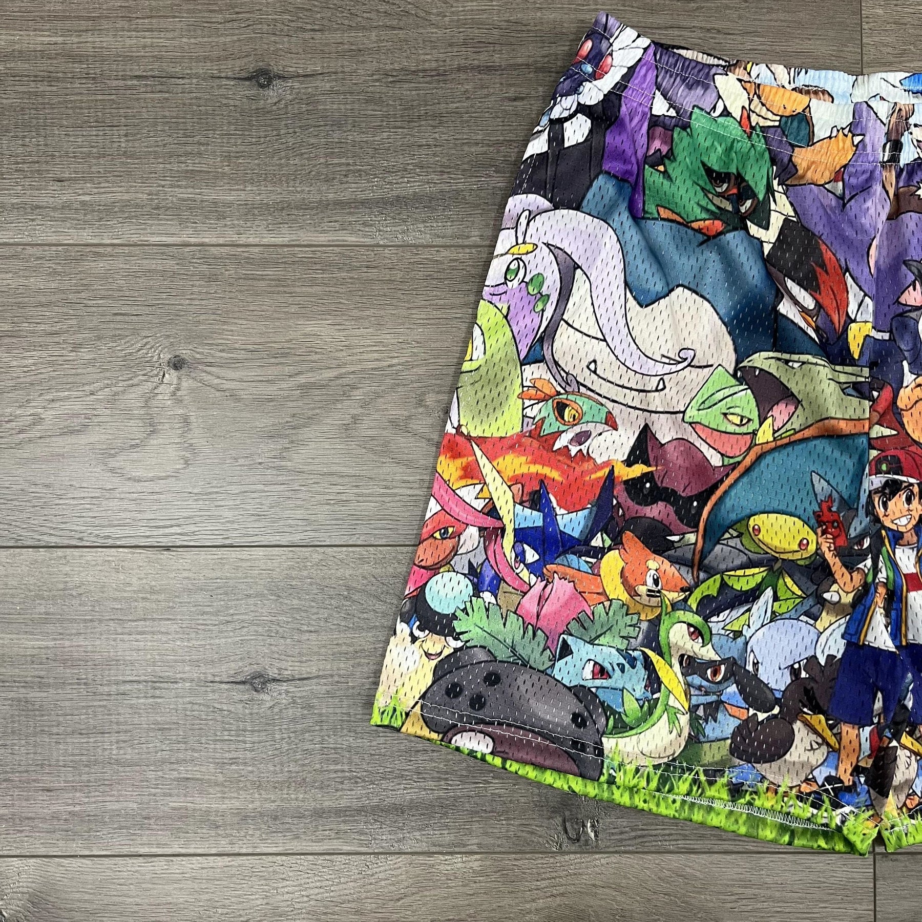 POKEMON MESH SHORTS-8667 - RDMCLOTHINGART