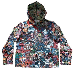 POKEMON TAPESTRY HOODIE - RDMCLOTHINGART