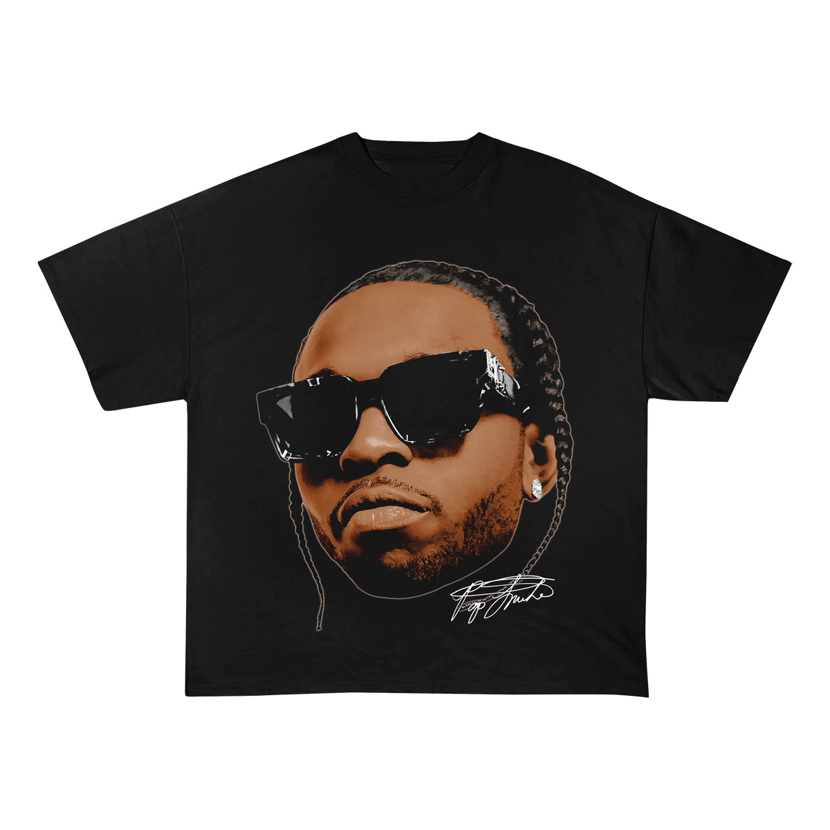 POPSMOKE HEAVY WEIGHT COTTON TEE-8023 - RDMCLOTHINGART