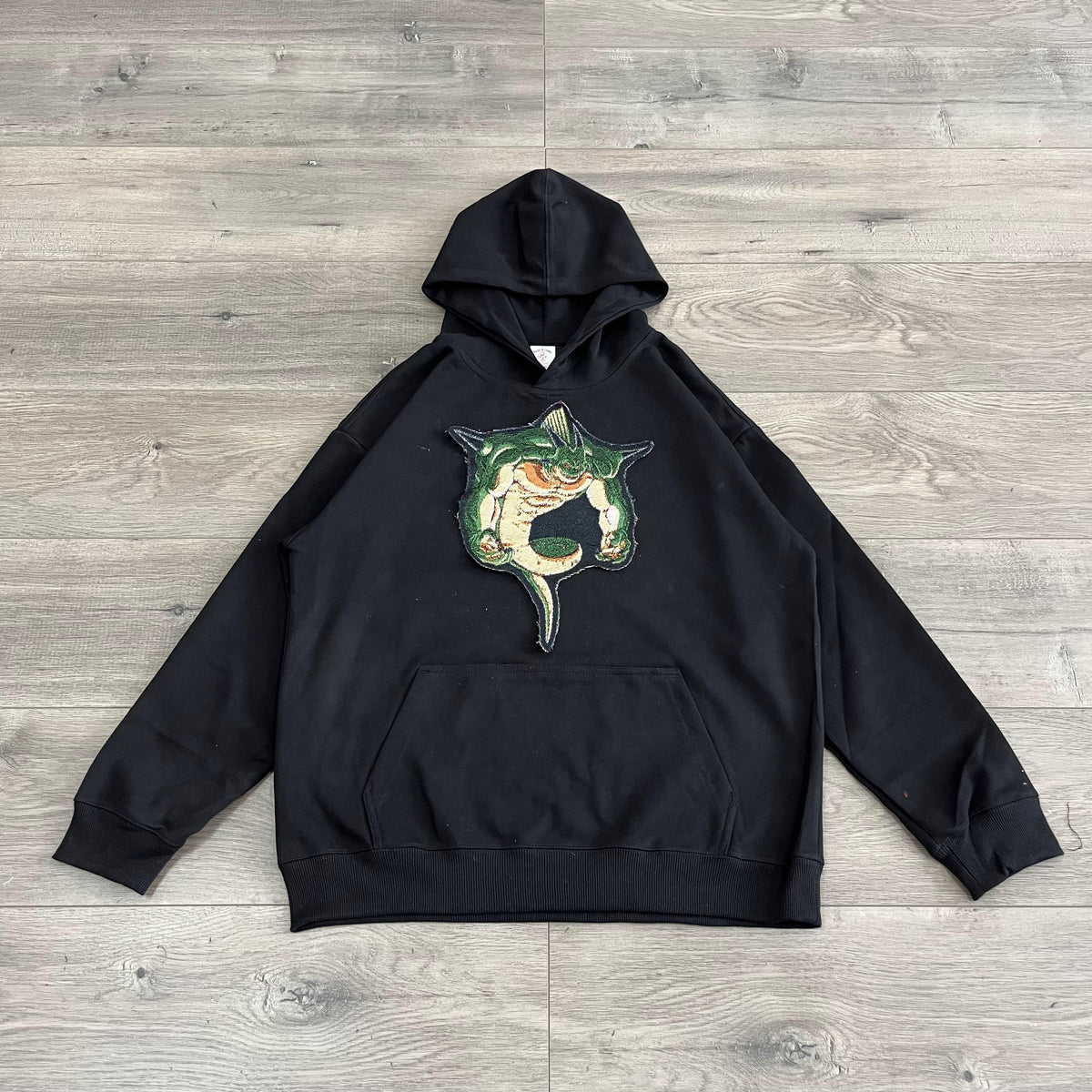PORUNGA TAPESTRY PATCH HOODIE-9077 - RDMCLOTHINGART