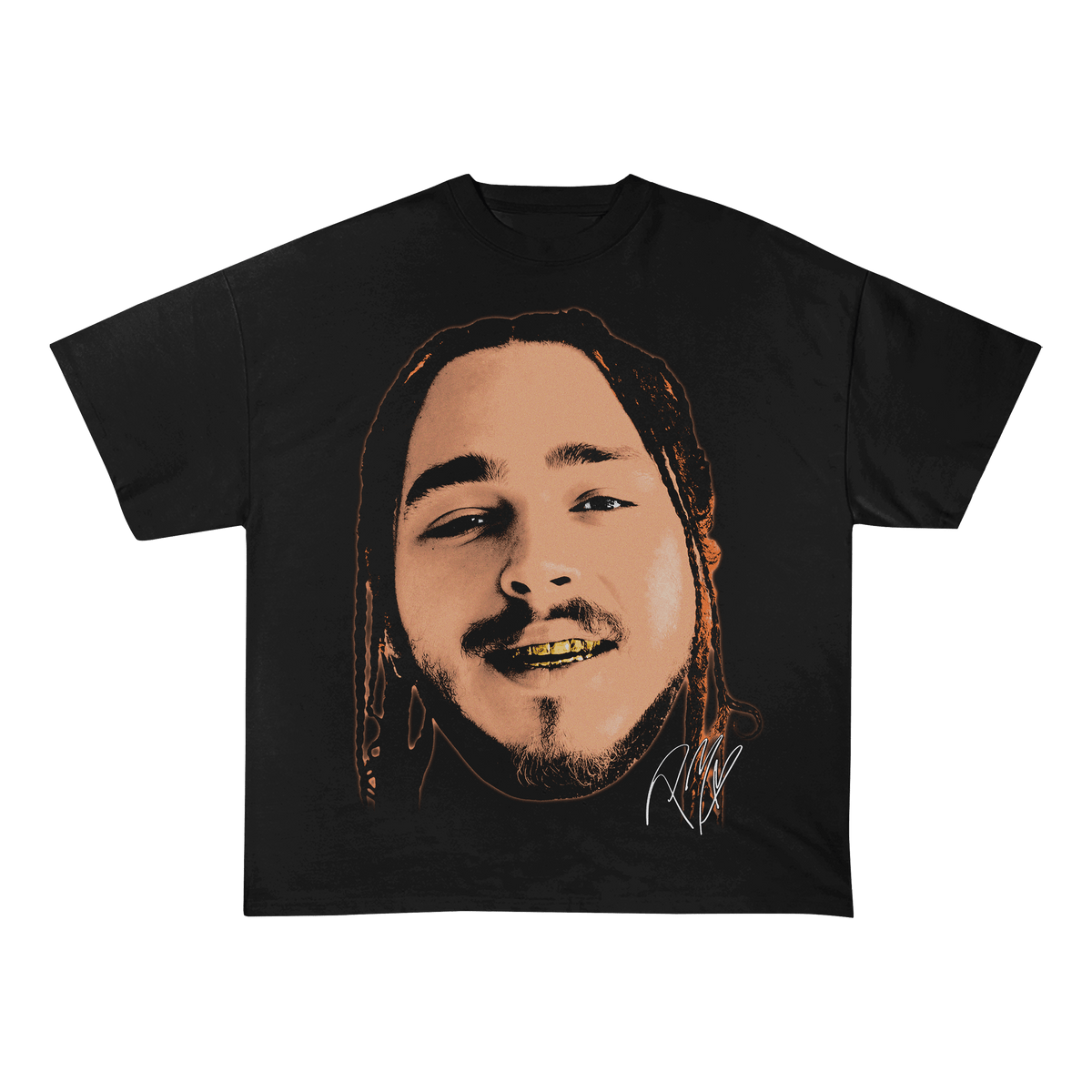 POSTMALONE HEAVY WEIGHT COTTON TEE-8034 - RDMCLOTHINGART