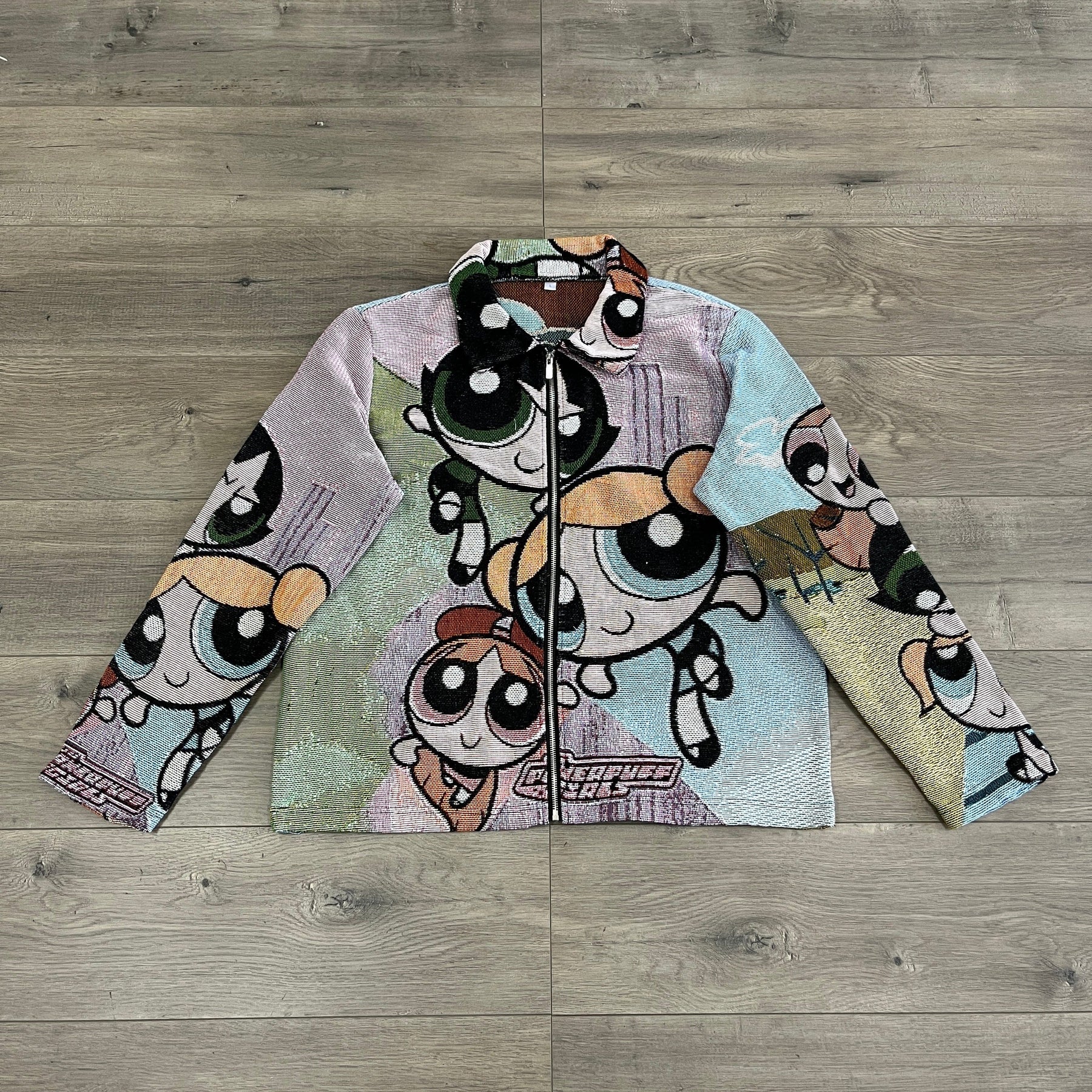 POWERPUFF GIRLS TAPESTRY JACKET - RDMCLOTHINGART